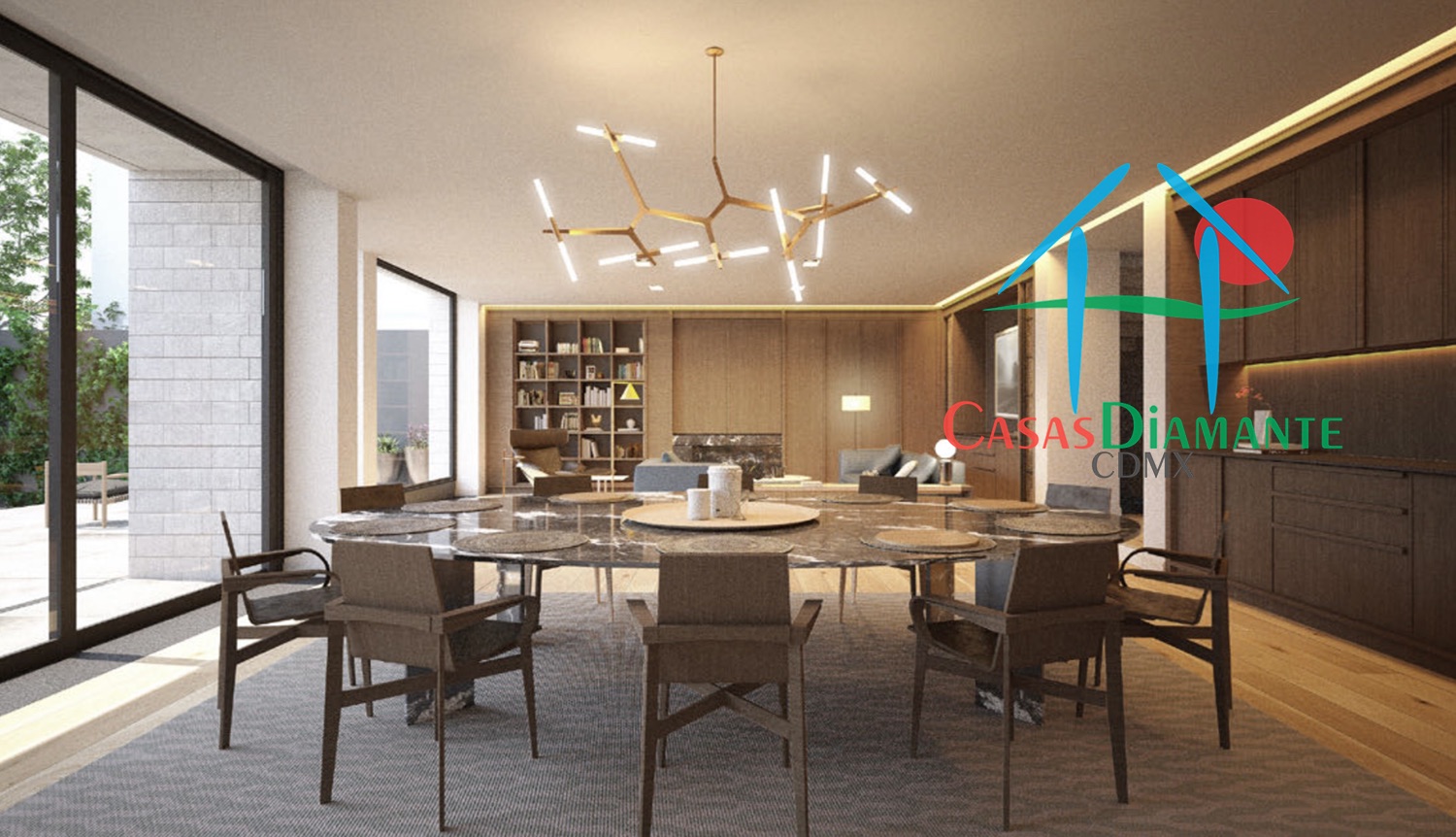 Jardines del Pedregal Casa Hemma - Comedor 1